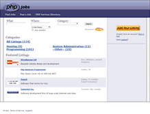 Tablet Screenshot of directory.phpjobs.com